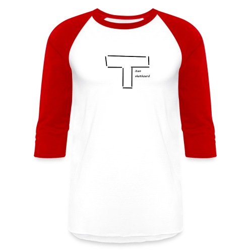 titan skateboard - Unisex Baseball T-Shirt