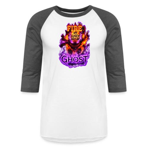 The Fire Ghost 26 - Unisex Baseball T-Shirt