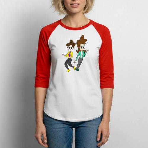 Coll and Dersy - Unisex Baseball T-Shirt