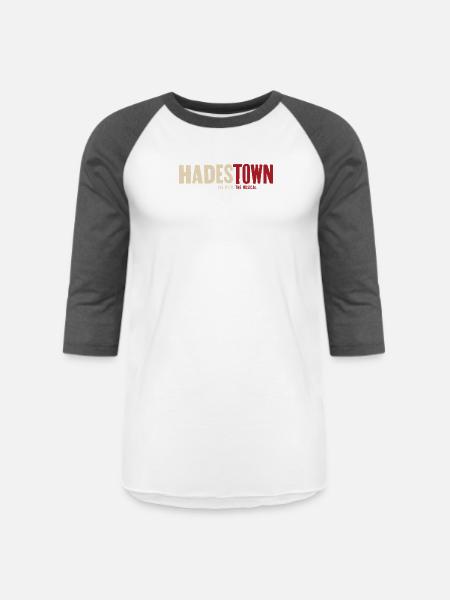 Hadestown - Unisex Baseball T-Shirt - white/charcoal