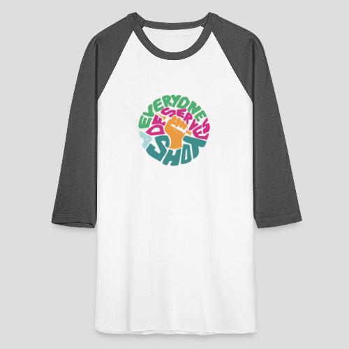 EDAS logo - Unisex Baseball T-Shirt