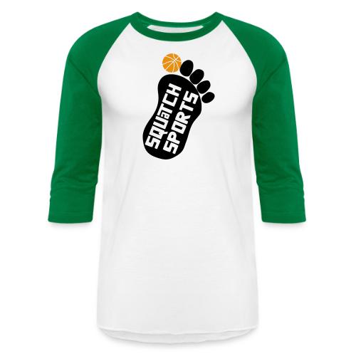 Squatch foot - Unisex Baseball T-Shirt