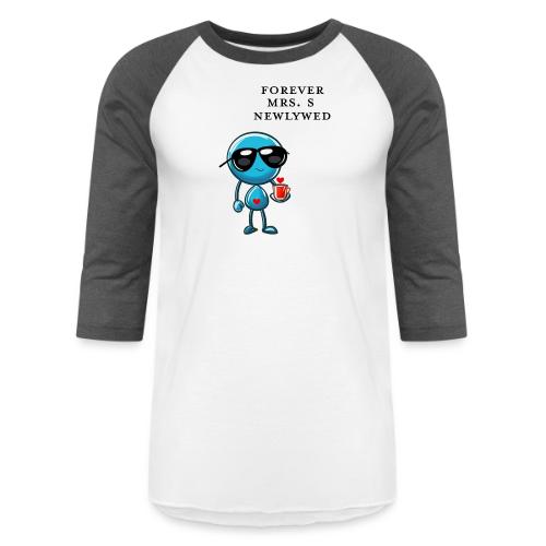 Mrs S Forever Newlywed - Unisex Baseball T-Shirt
