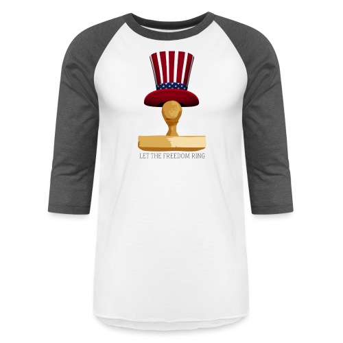 Freedom Notary - Unisex Baseball T-Shirt