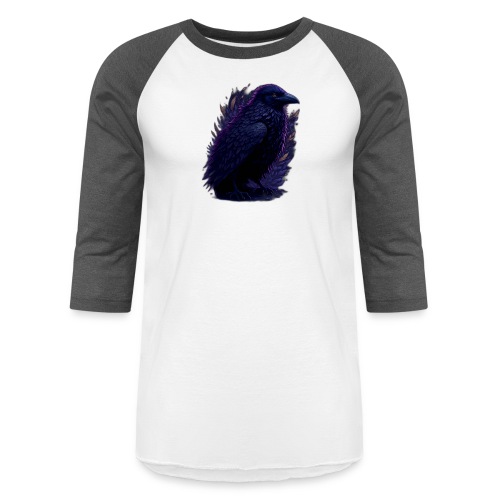 Mythic Raven - Unisex Baseball T-Shirt