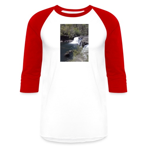LRC waterfall - Unisex Baseball T-Shirt