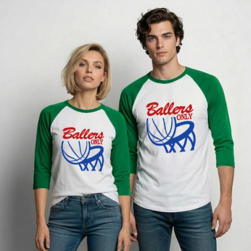 BALLERS ONLY - Unisex Baseball T-Shirt