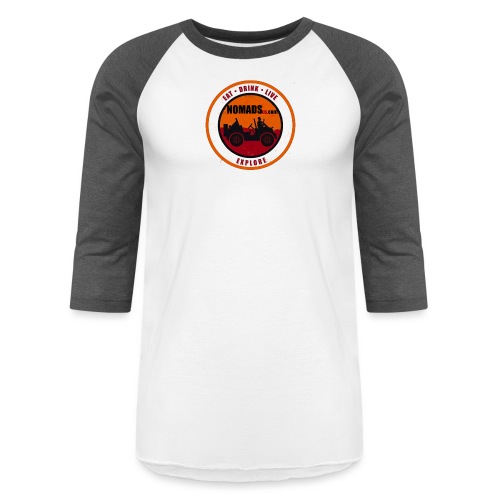 Nomads Logo - Unisex Baseball T-Shirt