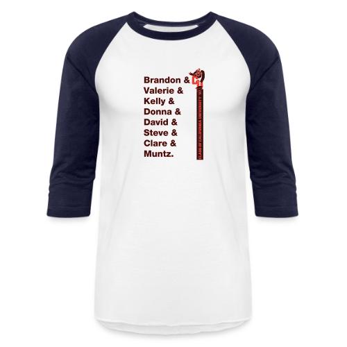 90210 CA University Class of 97 Shirt 01 - Unisex Baseball T-Shirt