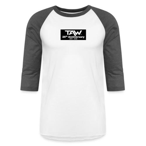 25thAnniversary Black - Unisex Baseball T-Shirt