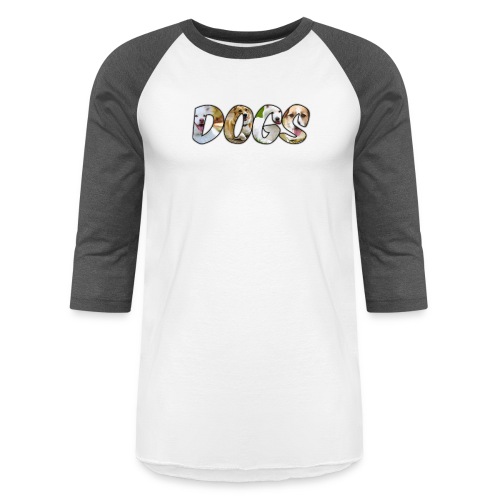 Dogs - Unisex Baseball T-Shirt