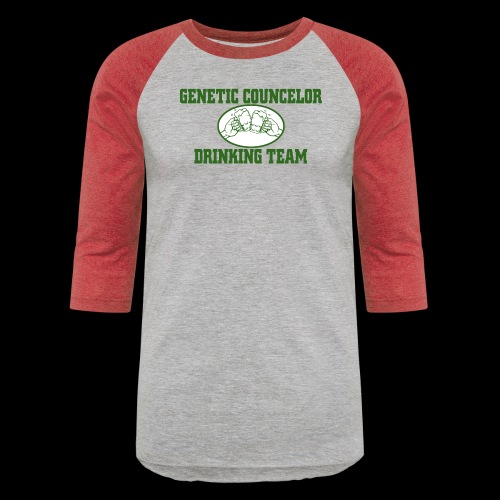 genetic counselor drinking team - Unisex Baseball T-Shirt