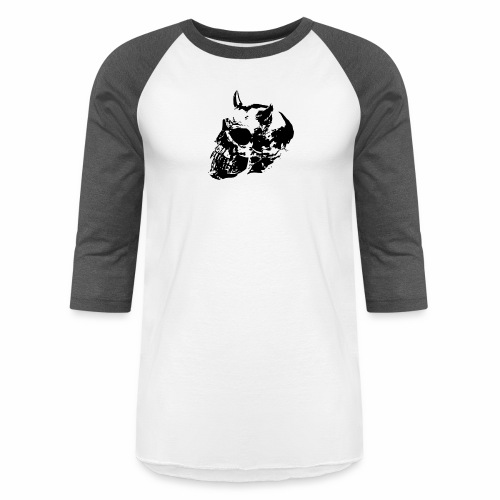 devil skull - Unisex Baseball T-Shirt