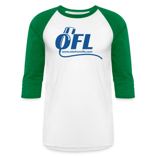 Observations from Life Alternate Logo - Unisex Baseball T-Shirt