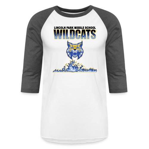 Flamin' Hot Wildcats - Unisex Baseball T-Shirt
