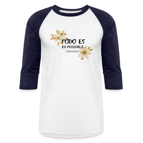 TODO ES - Unisex Baseball T-Shirt
