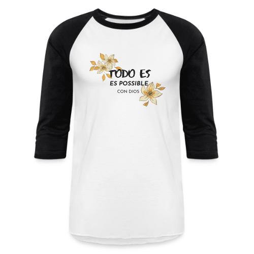 TODO ES - Unisex Baseball T-Shirt