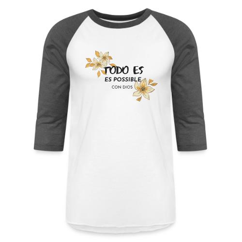 TODO ES - Unisex Baseball T-Shirt