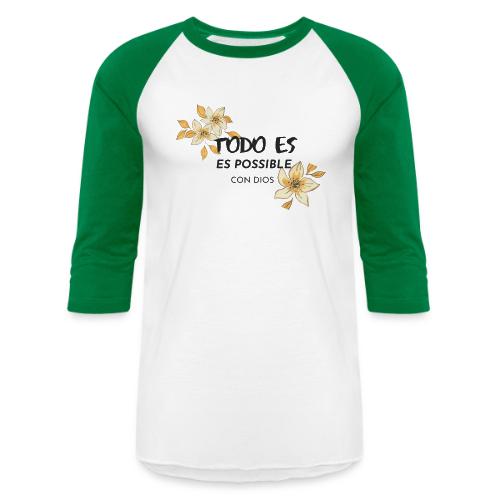 TODO ES - Unisex Baseball T-Shirt
