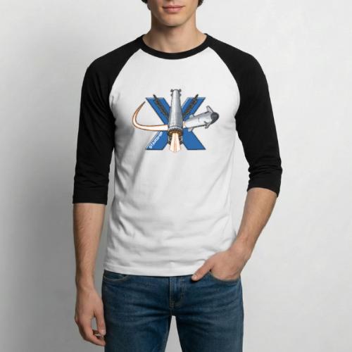 Starship X - Unisex Baseball T-Shirt