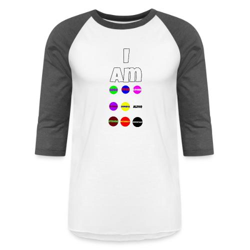 I AM... - Unisex Baseball T-Shirt