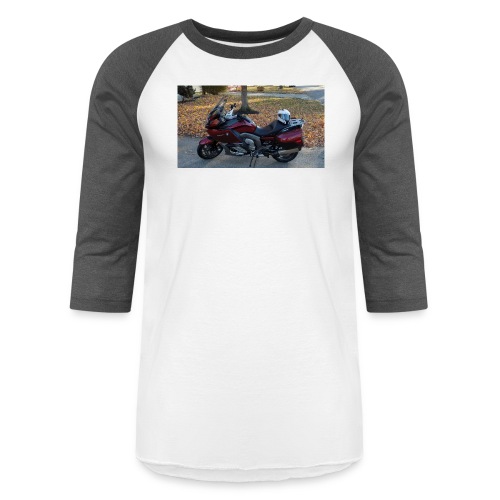MOTO JUNKIE - Unisex Baseball T-Shirt