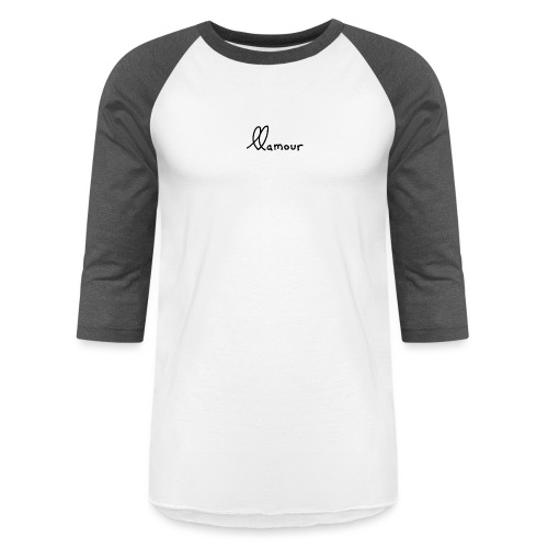 clean llamour logo - Unisex Baseball T-Shirt