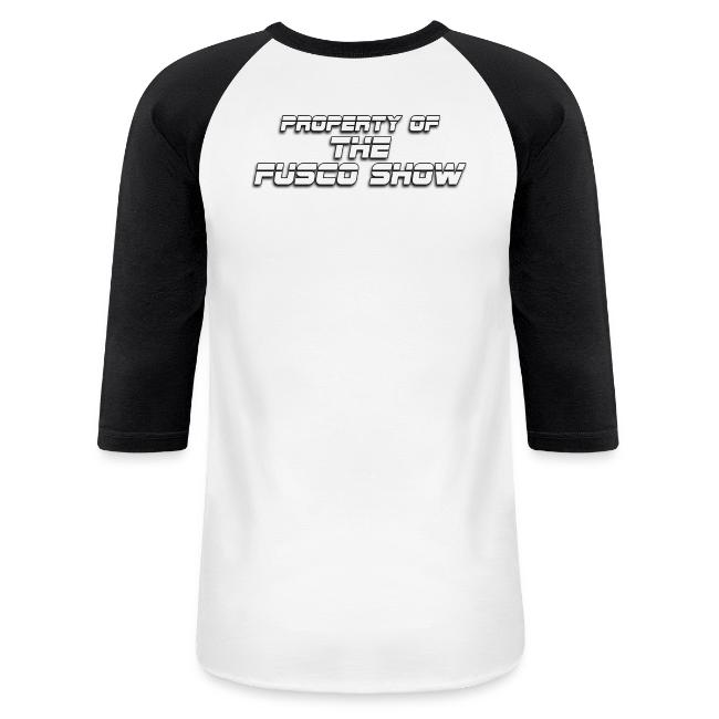 Producer Jay on Dartboard with Fusco Show back