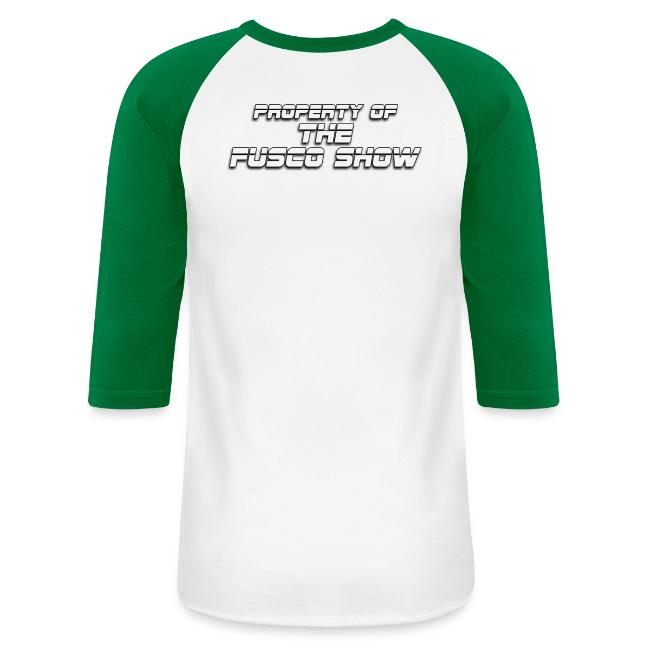 Producer Jay on Dartboard with Fusco Show back