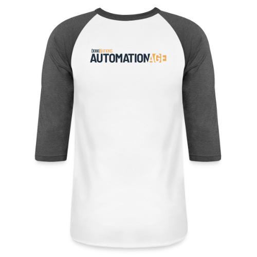 Automation Age - Double Sided - Unisex Baseball T-Shirt