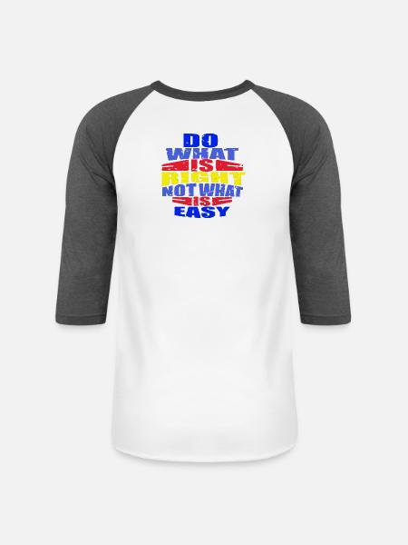 So What - Unisex Baseball T-Shirt - white/charcoal