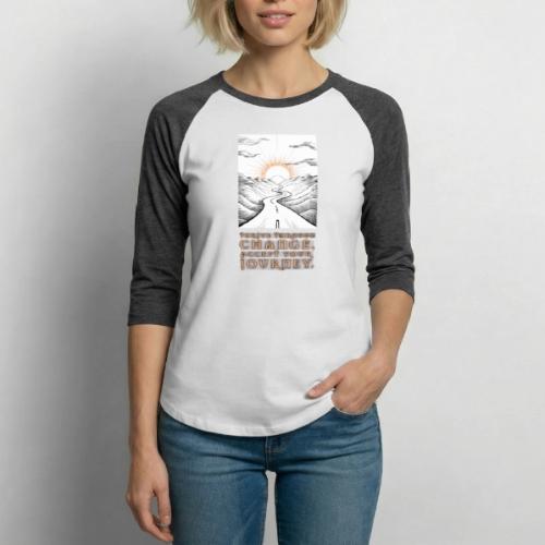 Recovery Mantra for Flowing Foward - Unisex Baseball T-Shirt