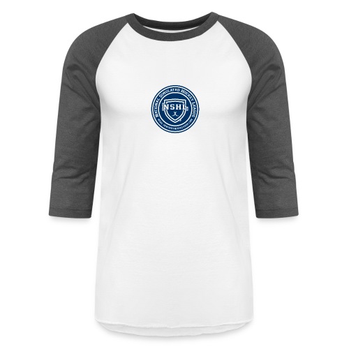 NSHL + FHS Roundel Logo - Unisex Baseball T-Shirt