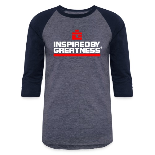 Inspired by Greatness® © All right’s reserved - Unisex Baseball T-Shirt