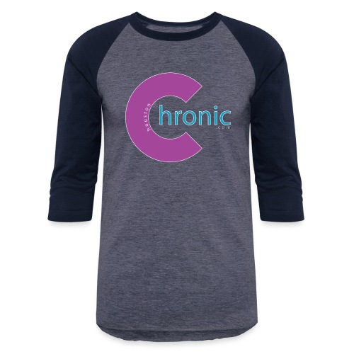 Houston Chronic - Purp C - Unisex Baseball T-Shirt