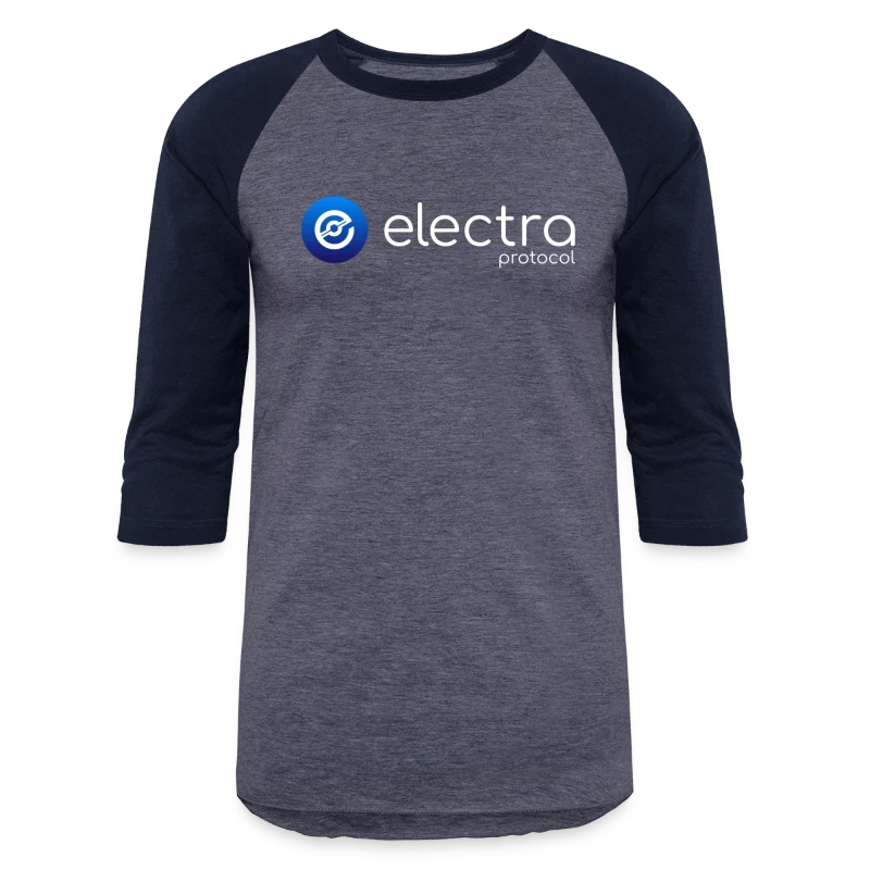 Electra Protocol Logo - Unisex Baseball T-Shirt