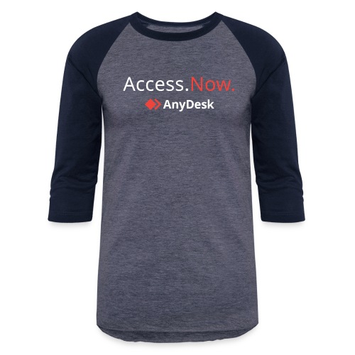 Access Now White - Unisex Baseball T-Shirt