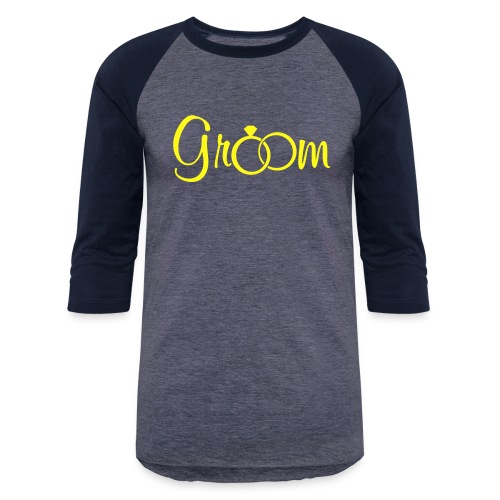 Groom - Weddings - Unisex Baseball T-Shirt