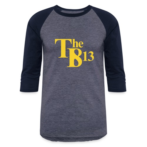 TBisthe813 YELLOW - Unisex Baseball T-Shirt