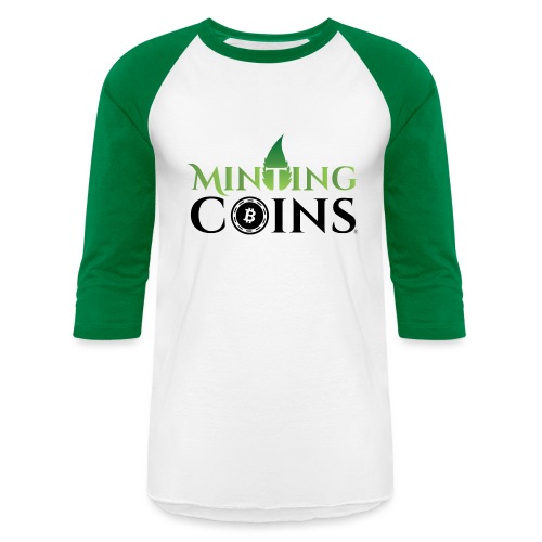Minting Coins - Unisex Baseball T-Shirt