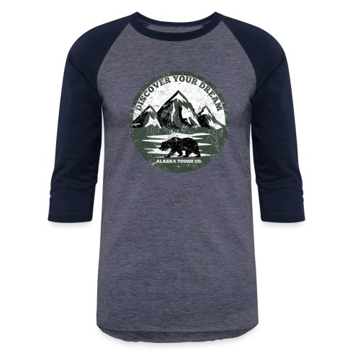 Discover your Dream Bear - Unisex Baseball T-Shirt