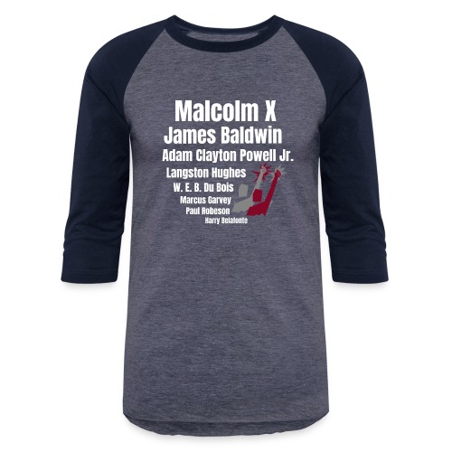 Harlem Men of Accomplishment - Unisex Baseball T-Shirt