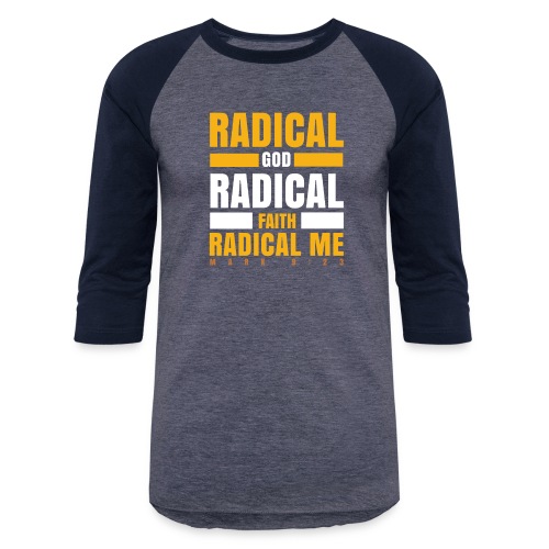 Radical Faith Collection - Unisex Baseball T-Shirt