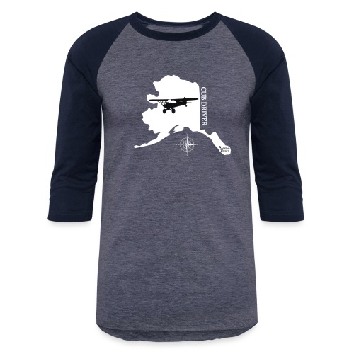 Cub Driver Design - Unisex Baseball T-Shirt