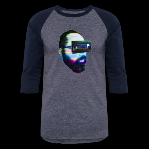 Spaceboy Music - Glitched - Unisex Baseball T-Shirt