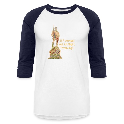 AAN Doughboy tan - Unisex Baseball T-Shirt