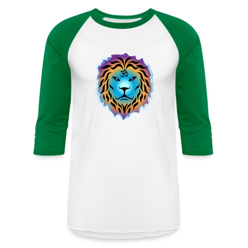 Zen Lion - Unisex Baseball T-Shirt