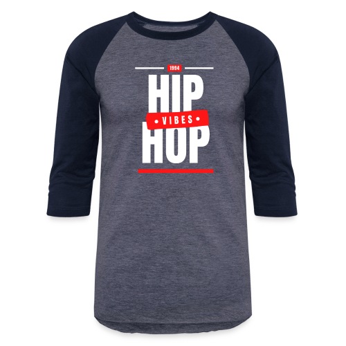Throwback Hip-Hop Vibes Merch - Unisex Baseball T-Shirt