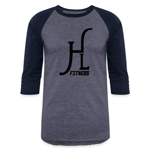 HLF Vector Blk - Unisex Baseball T-Shirt