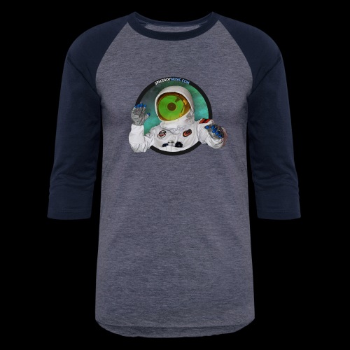 Spaceboy Music Logo - Unisex Baseball T-Shirt